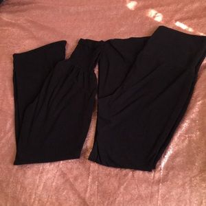 2 Pair of Maternity Black Leggings